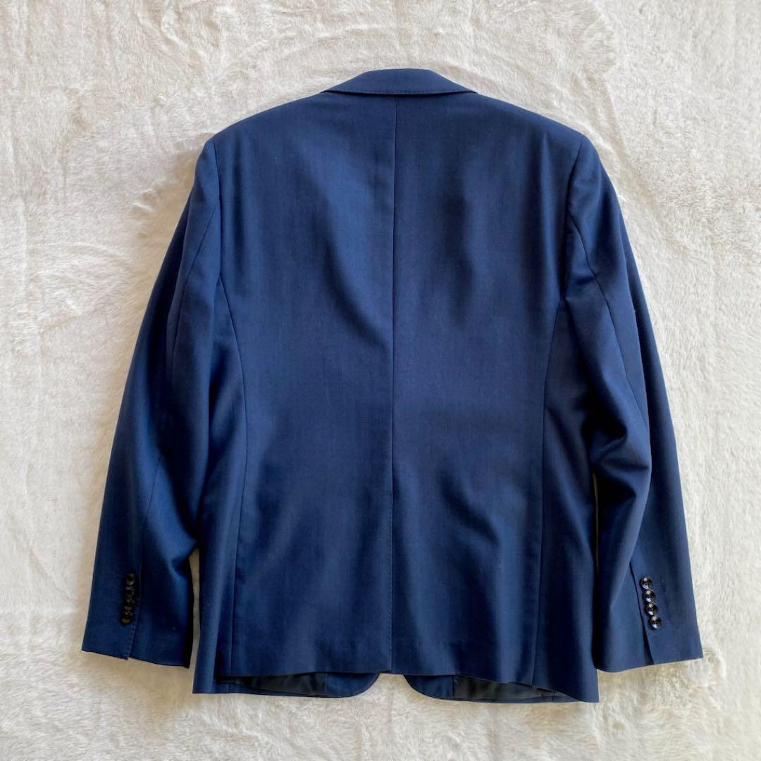 スーツセレクト スリーピーススーツ ネイビー　AB5 ゆったり　ベスト