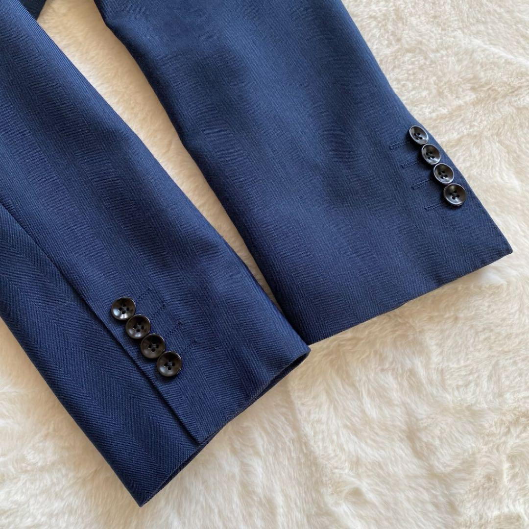 スーツセレクト スリーピーススーツ ネイビー　AB5 ゆったり　ベスト