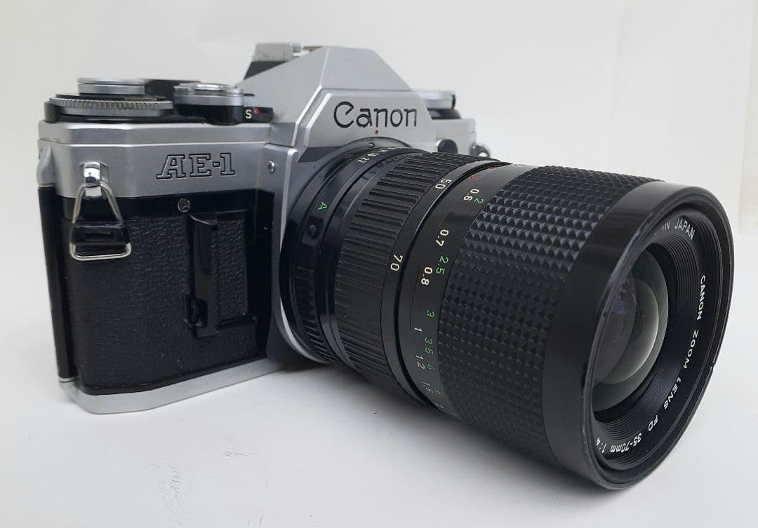 実用機 Canon AE-1（シャッター＆レンズクリーニング整備＆試写済です）