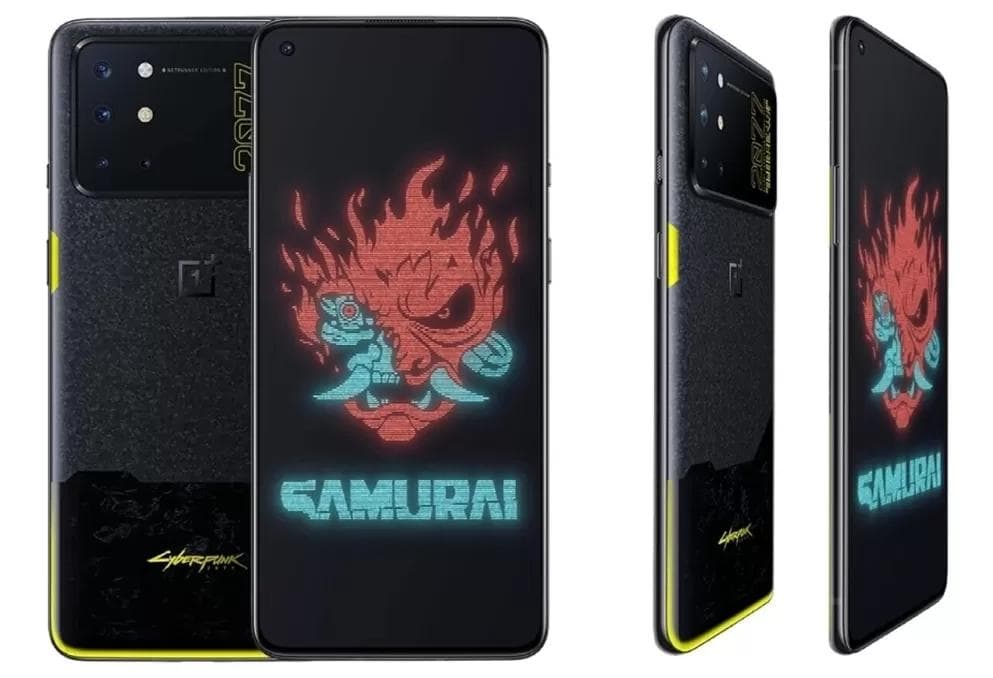 【限定品】OnePlus8T x サイバーパンク2077 スマートフォン 新品