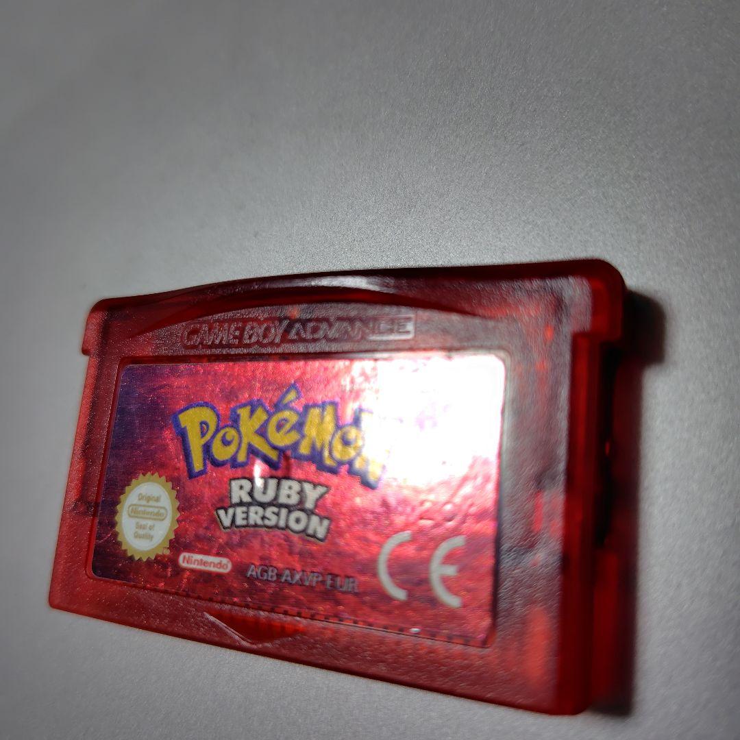 【正規品】ポケットモンスタールビー欧州版【電池交換済み】