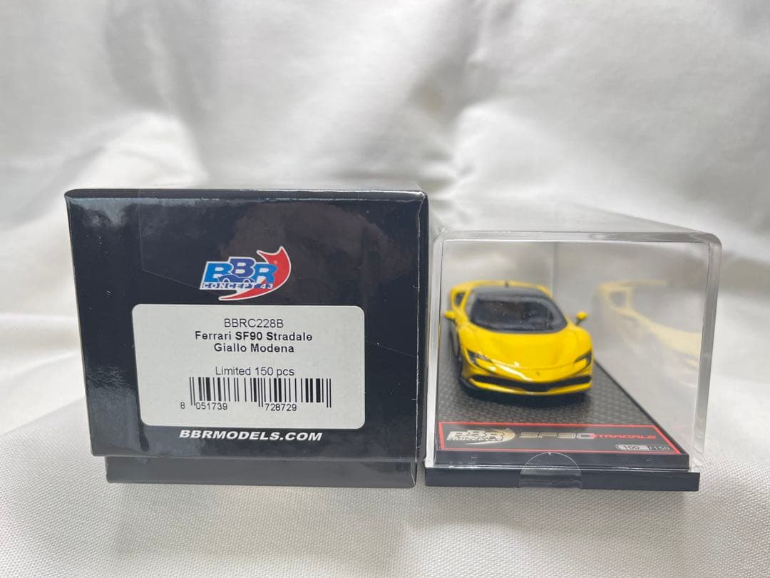 ミニカー BBR Ferrari SF90 Giallo Modena 1/43