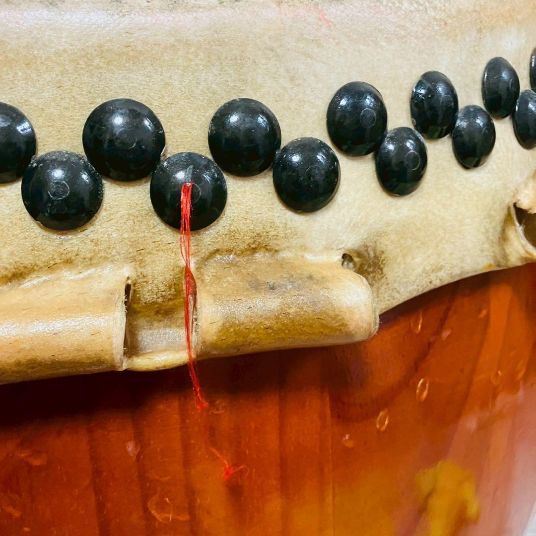 長胴太鼓 和太鼓 一尺6寸　打面48㎝　高さ60㎝①