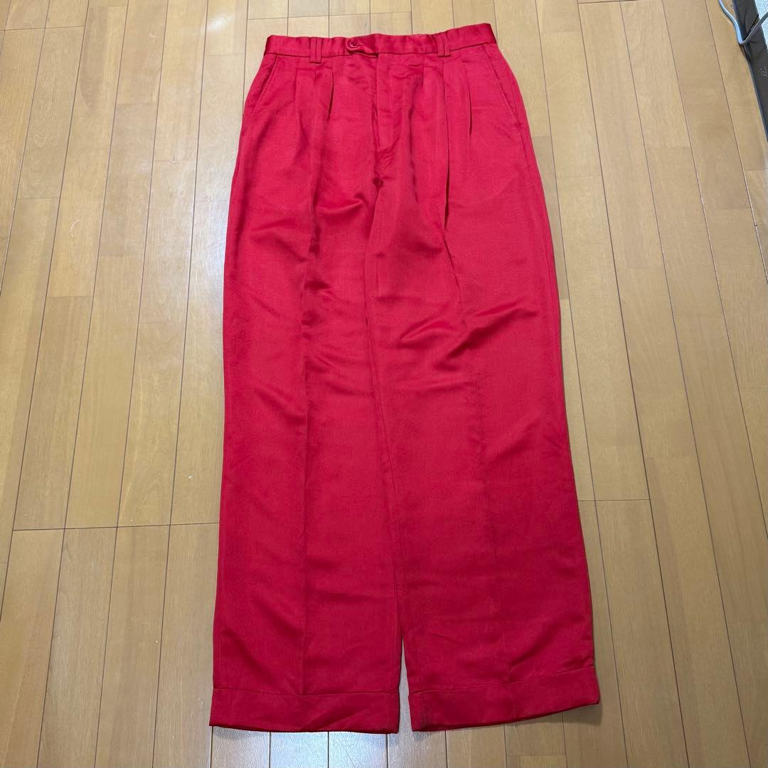 Smokey Joe's ワイドスラックス ワイドパンツ バギースラックス 極太