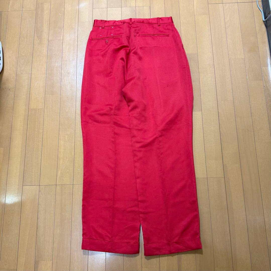 Smokey Joe's ワイドスラックス ワイドパンツ バギースラックス 極太