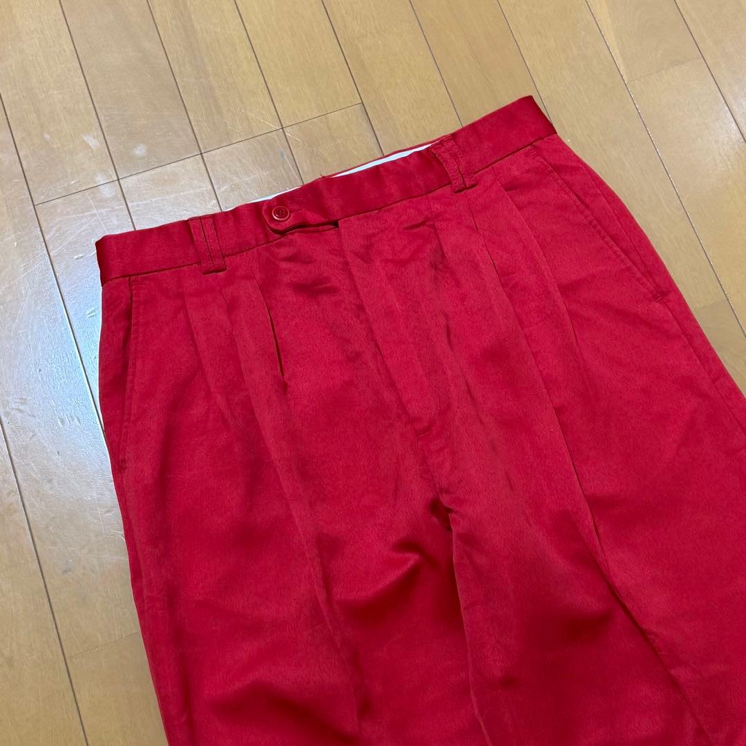 Smokey Joe's ワイドスラックス ワイドパンツ バギースラックス 極太