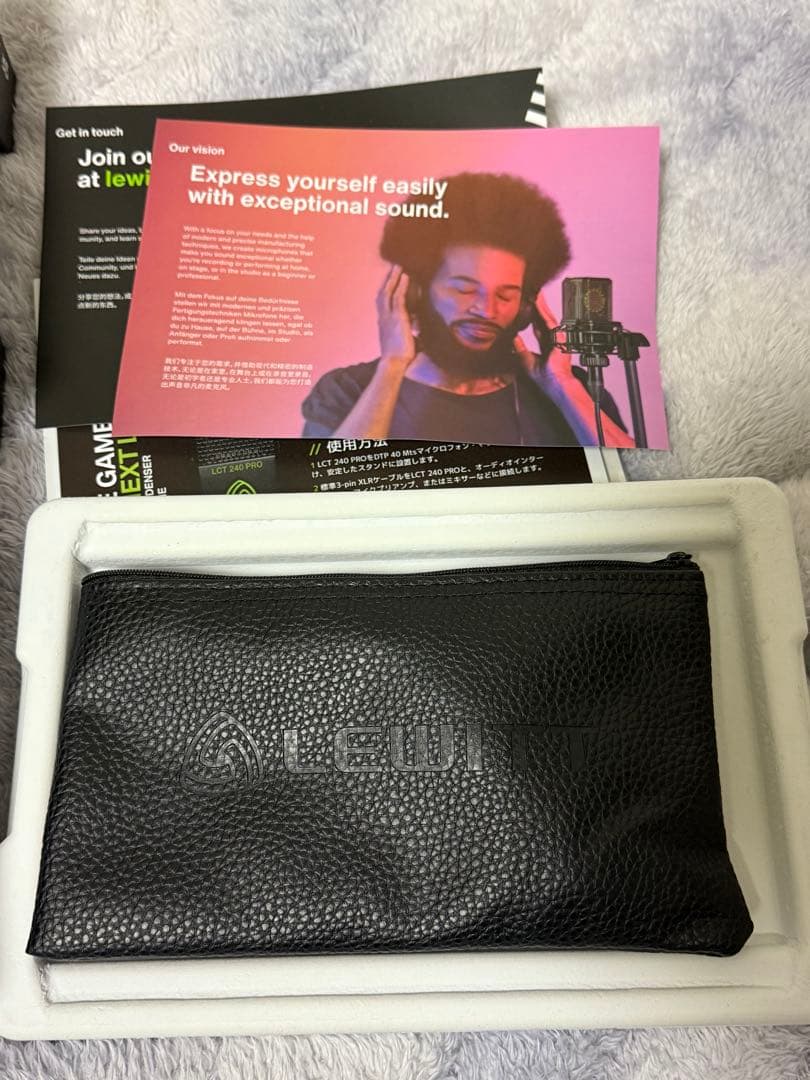 ともくんLEWITT LCT 240 PRO コンデンサーマイク