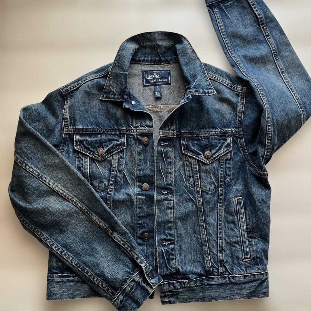 ラルフローレン　ポロ　デニムジャケット デニムブルー　ジャケット