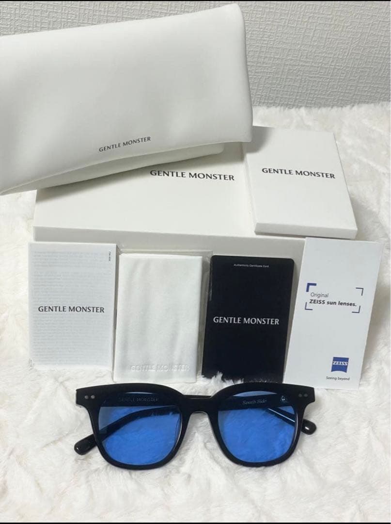 H*I様 【新品未使用】GENTLE MONSTER ブルーサングラス 正規品