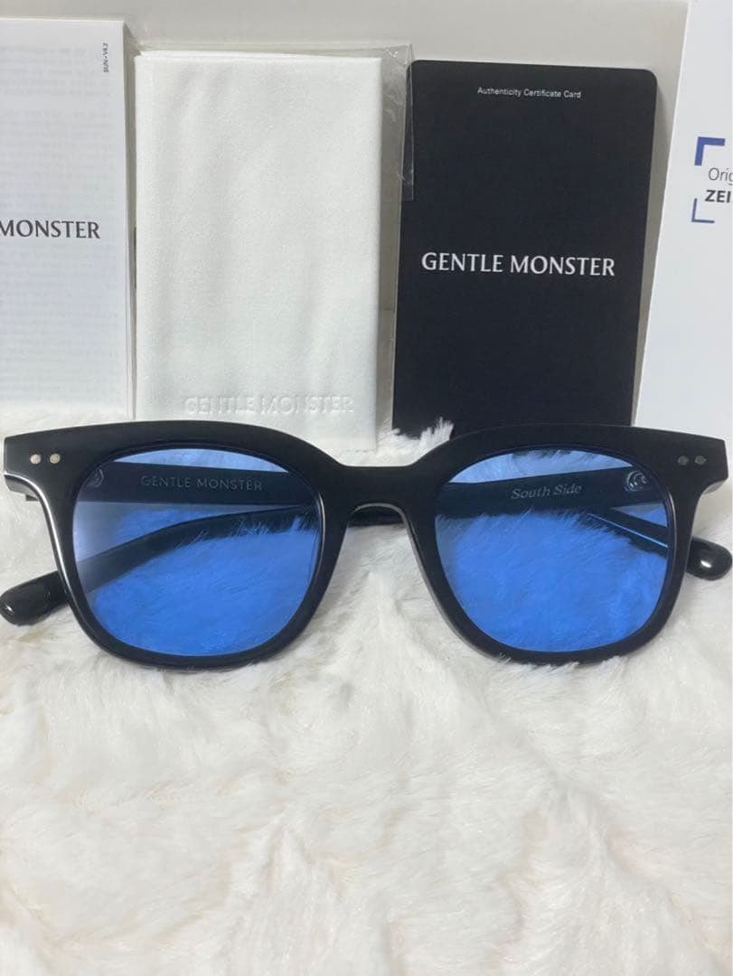 H*I様 【新品未使用】GENTLE MONSTER ブルーサングラス 正規品