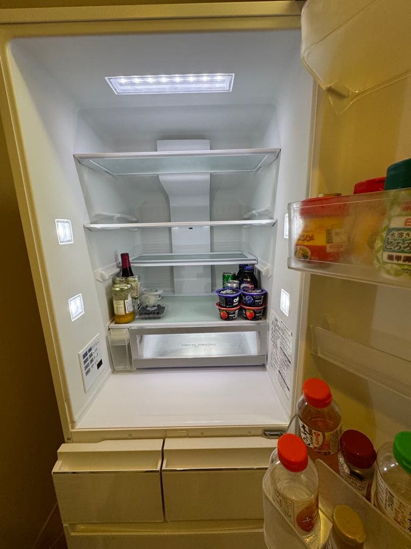 Panasonic NR-E455PX-W 2ドア冷蔵庫