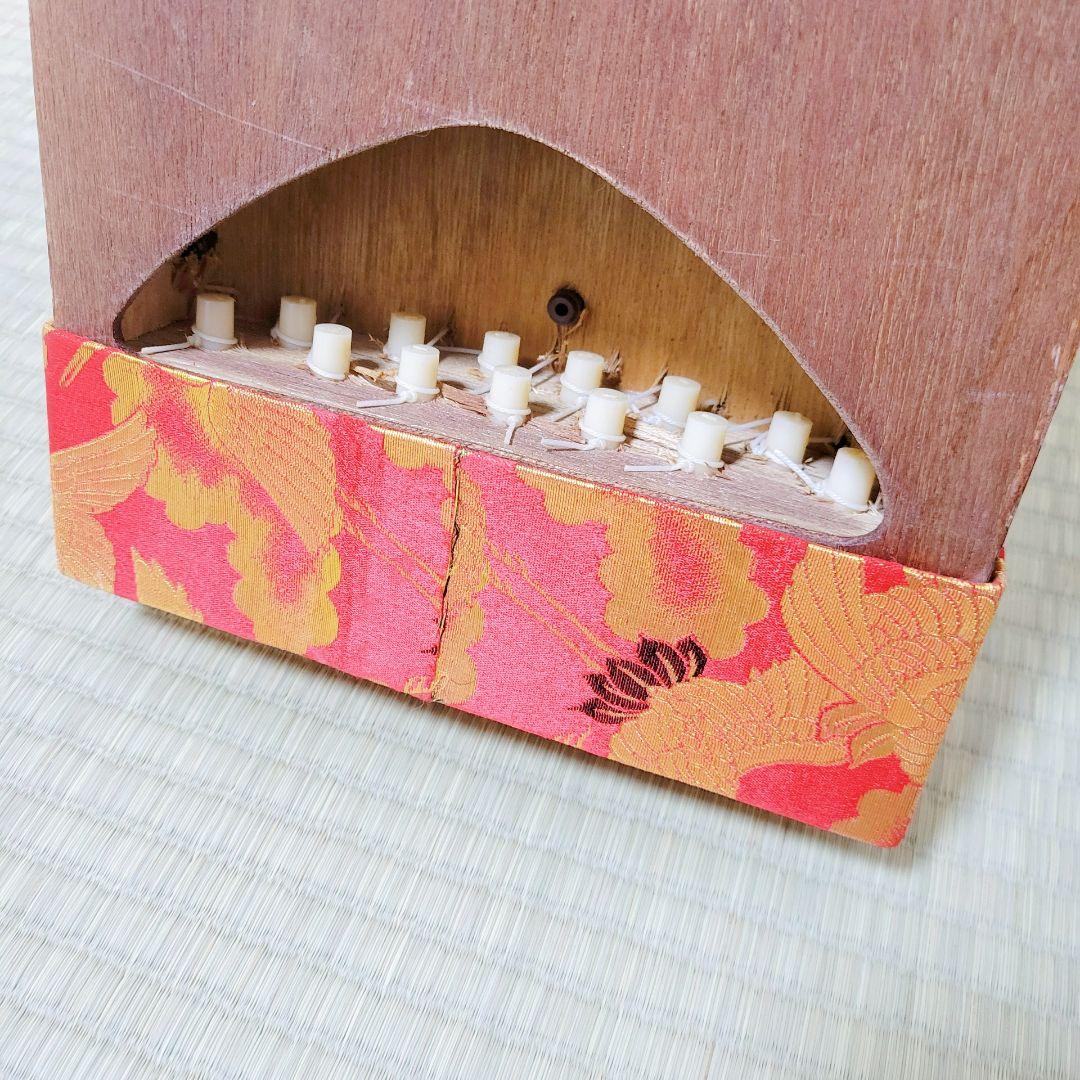 【レア】だれでも弾ける 高級三尺琴 弾龍　短琴　13弦　ミニ琴