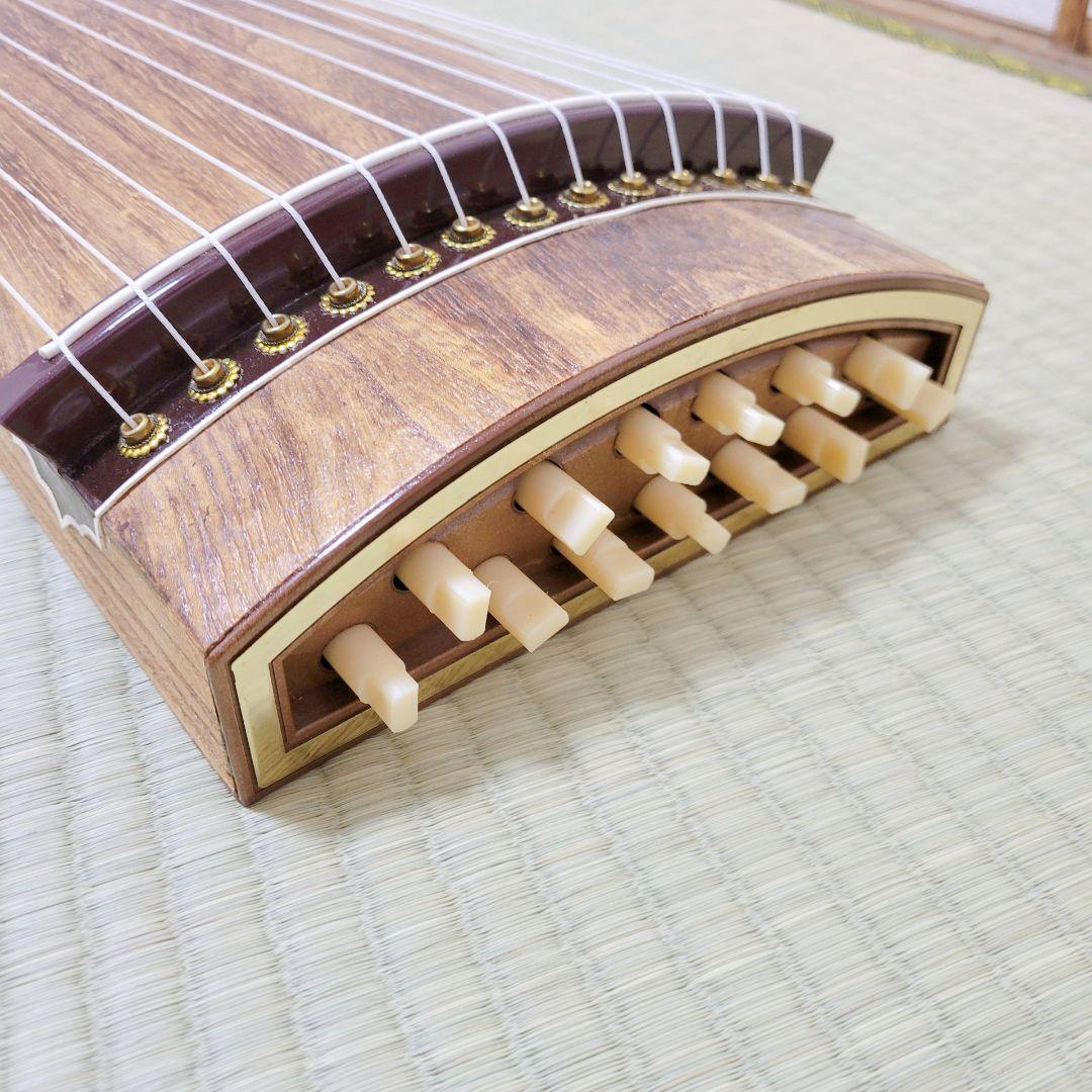 【レア】だれでも弾ける 高級三尺琴 弾龍　短琴　13弦　ミニ琴