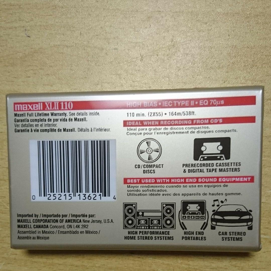 maxell カセットテープ ハイバイアスXLⅡ 海外用 超レア商品