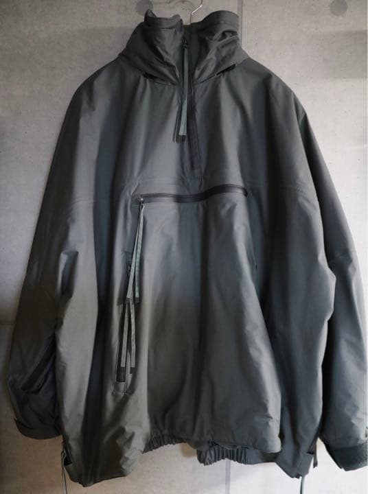 本日限定hyke 2021AW PERTEX THERMAL SMOCK