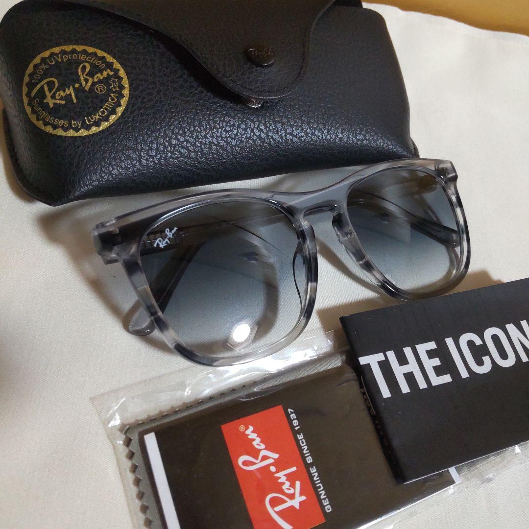 未使用✨Ray-Ban グレー サングラス ケース付き