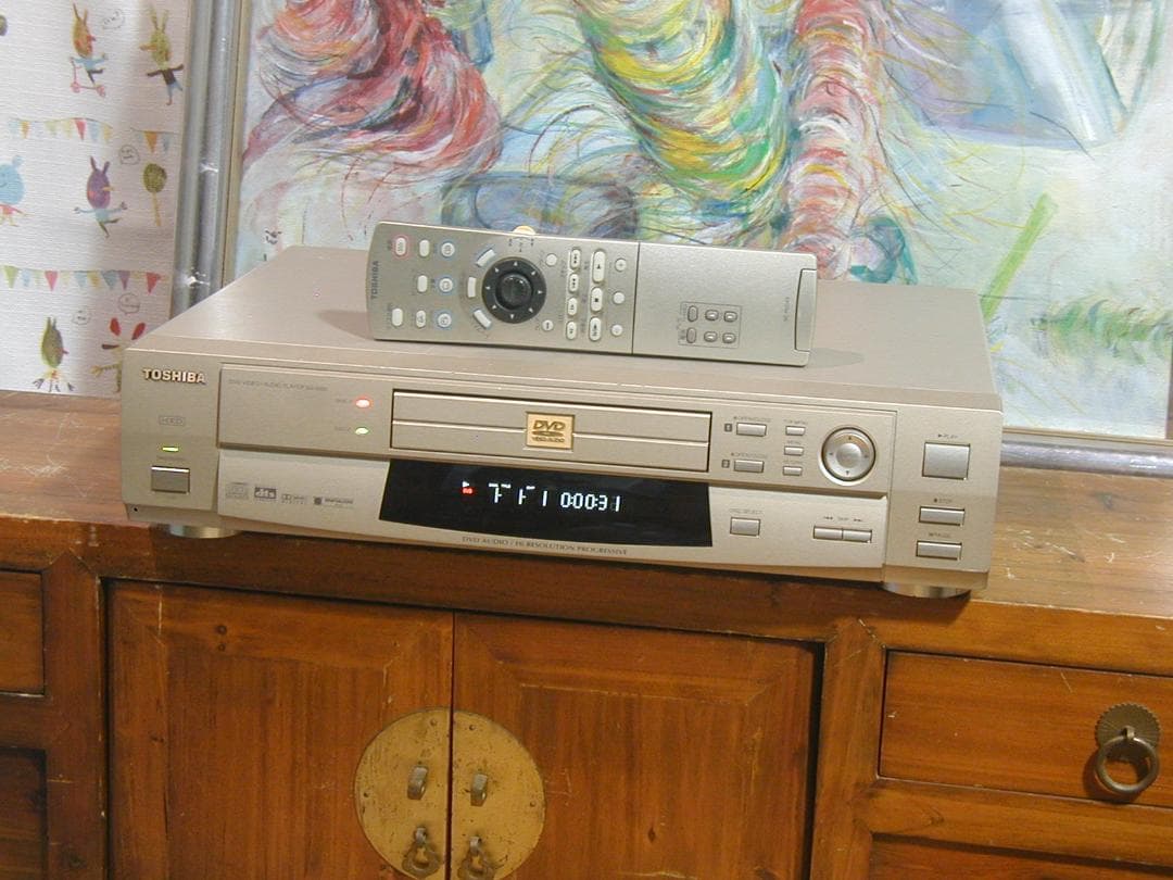 【上位機種の実力】★☆Toshiba　東芝 DVDプレーヤー　SD-5000