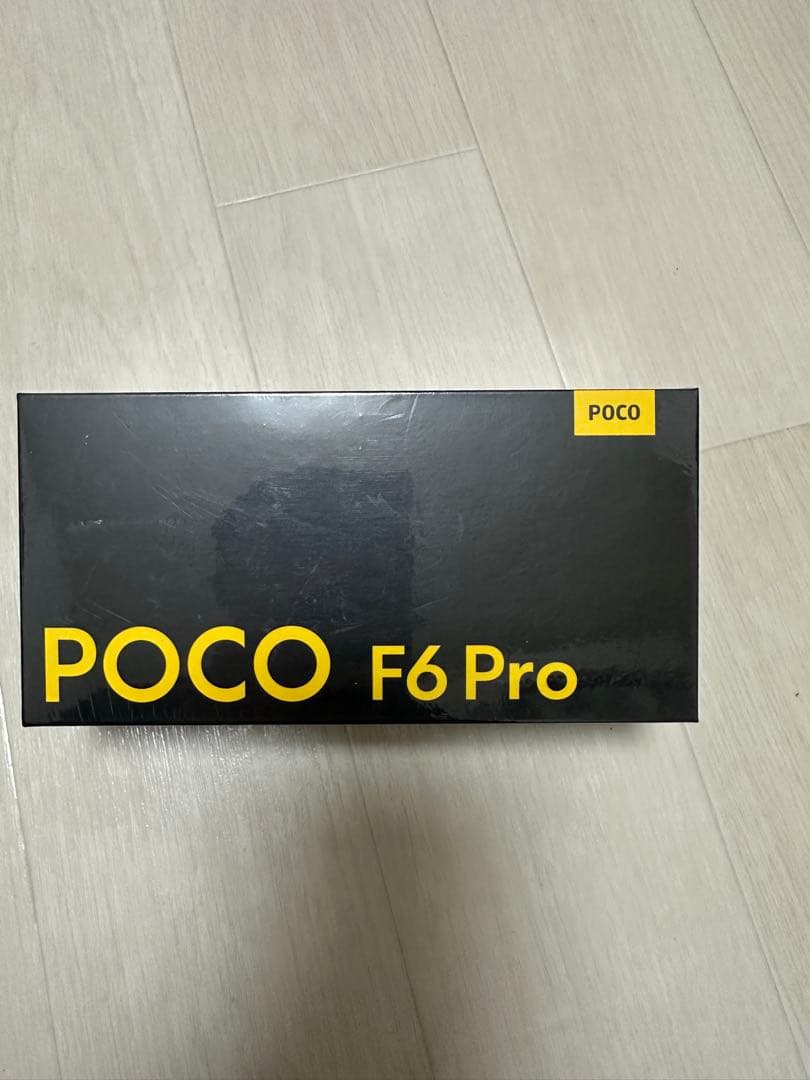 POCO F6 Pro ブラック 12GB RAM 256GB ROM 未開封