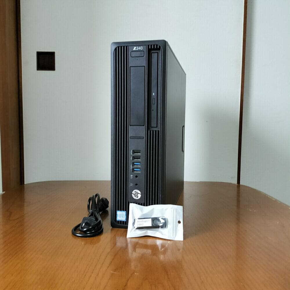 HP Z240 SFF ワークステーション i7-7700 以上！