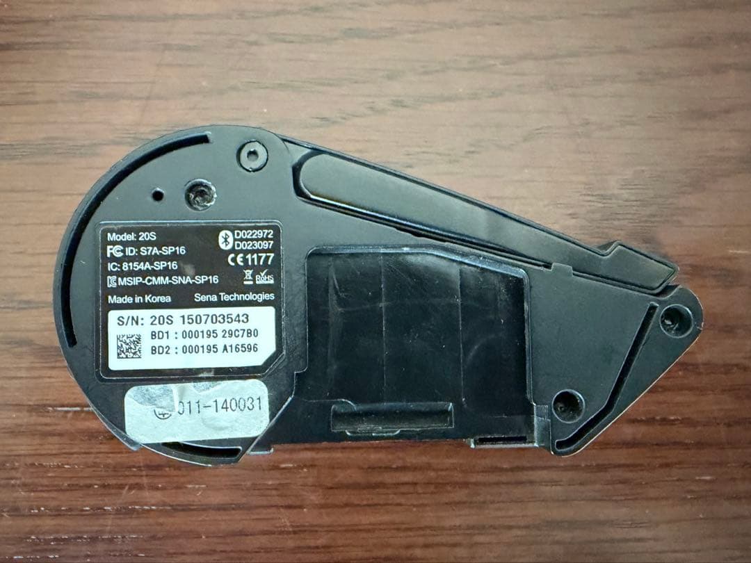 SENA 20S インカム