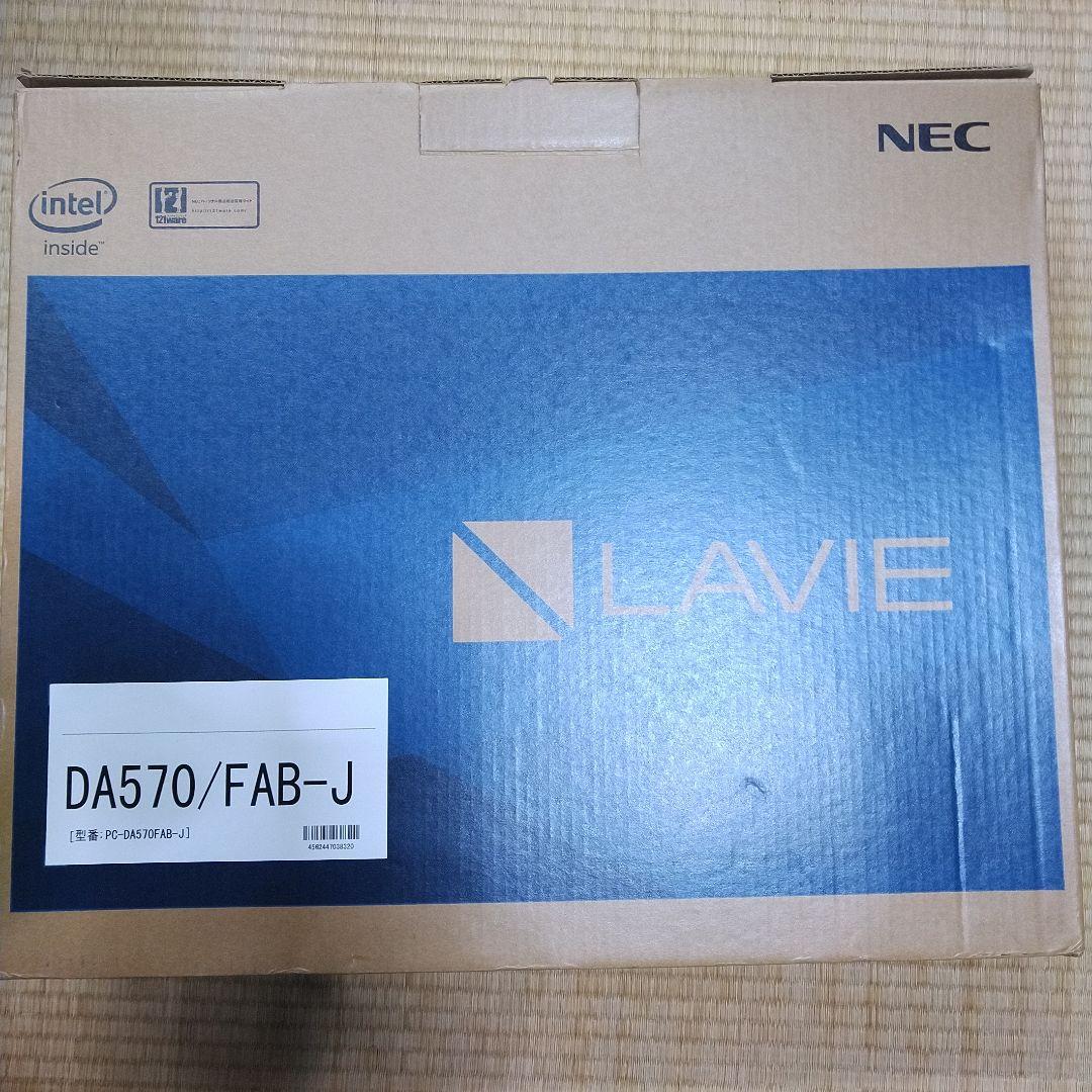p　NEC LAVIE PC-DA570FAB-J中古・初期化済み※難有り