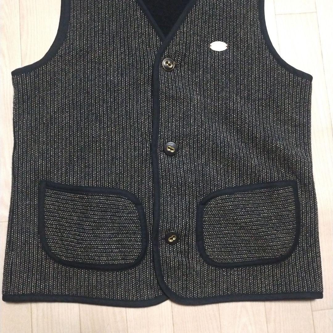 美品　Barns outfitters バーンズ ビーチクロス ゴマシオ　ベスト