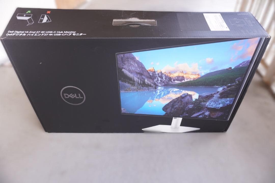 Dell U2723QX 27インチ 4K ディスプレイ　中古美品