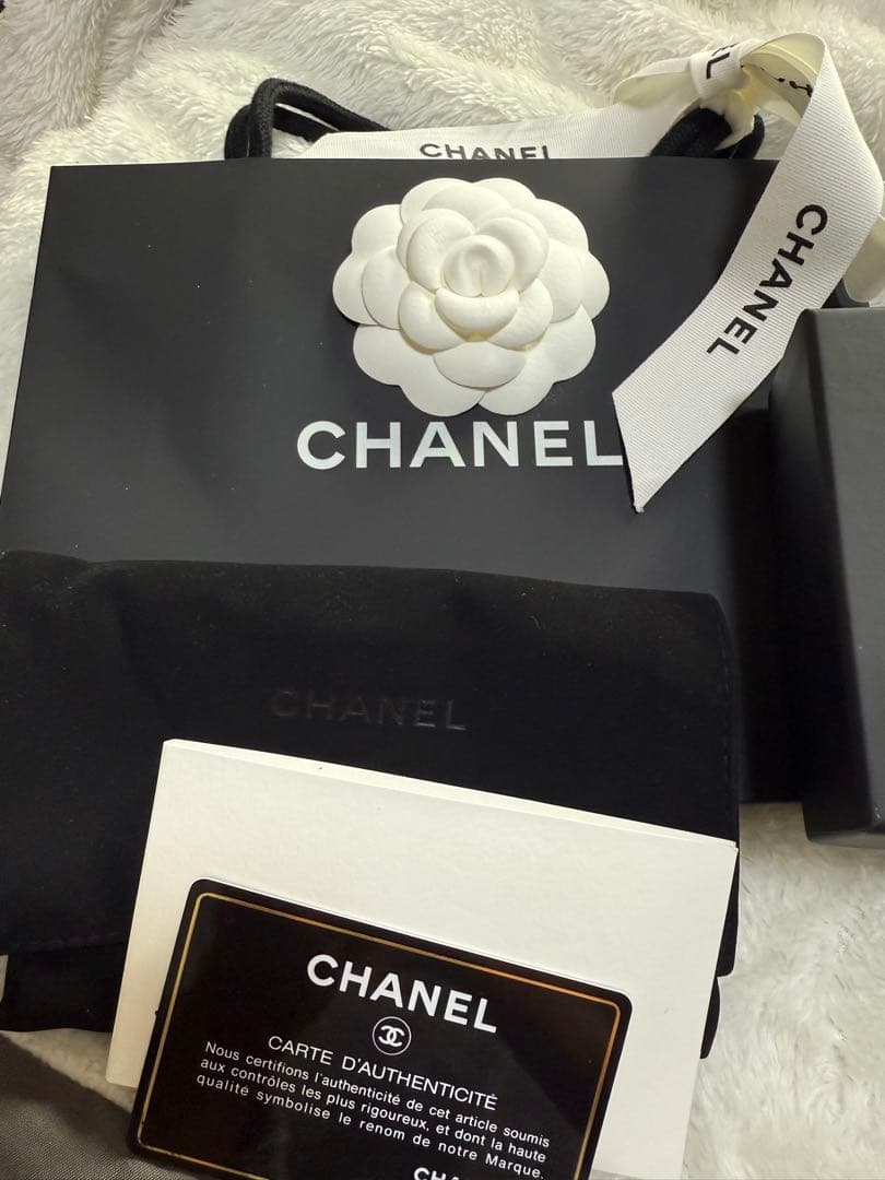 【新品未使用】CHANELボーイシャネル Vステッチケース