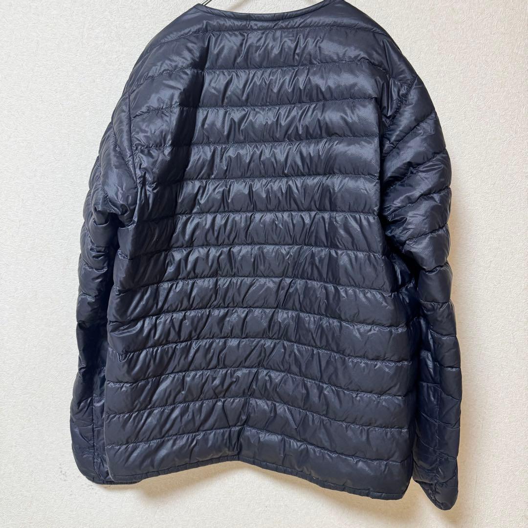 【美品】モンベル　スペリオダウン ラウンドネックジャケット Mサイズ ブラック