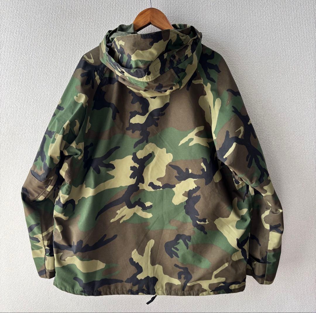 00s 米軍 ECWCS GEN1 ウッドランドカモ ゴアテックス パーカー