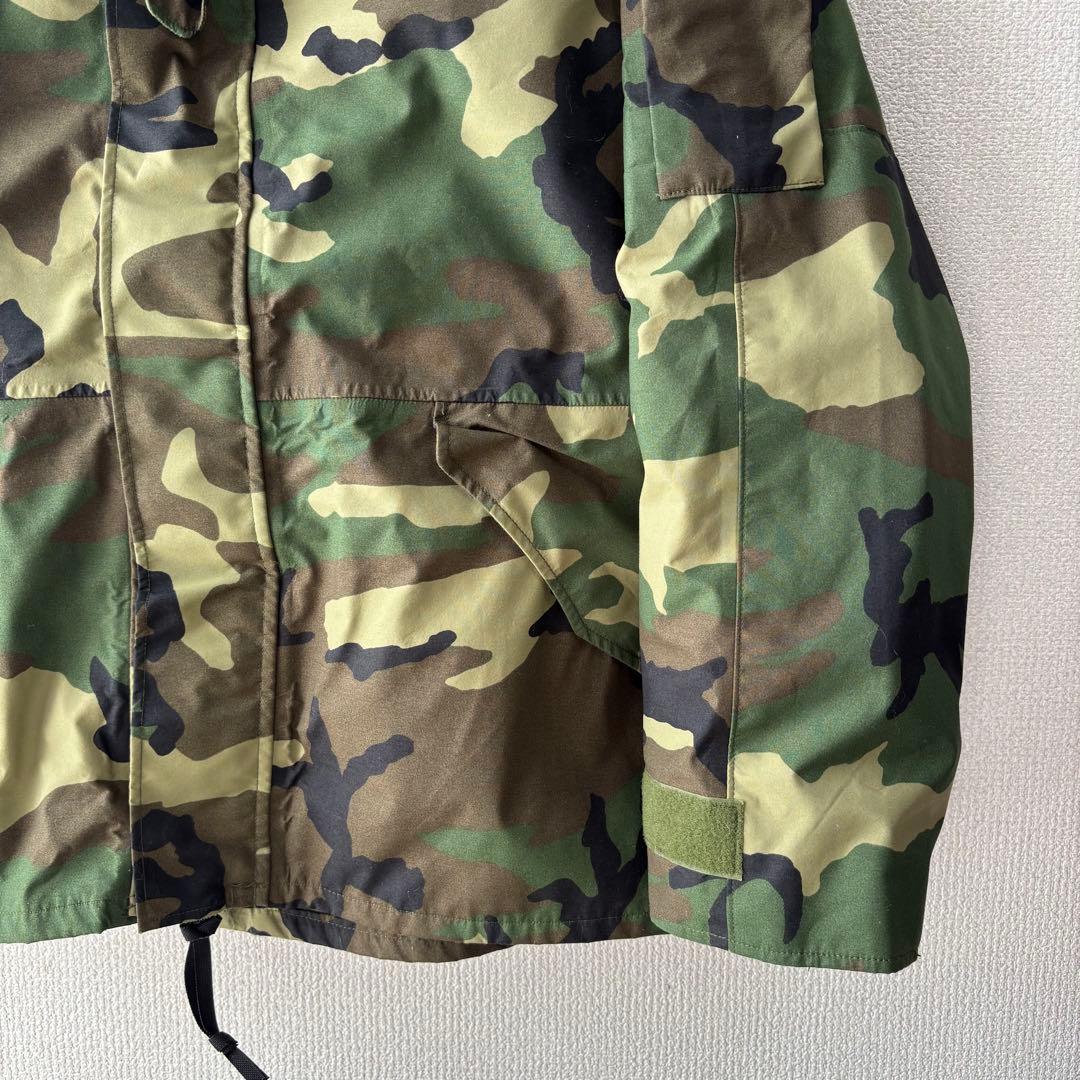 00s 米軍 ECWCS GEN1 ウッドランドカモ ゴアテックス パーカー