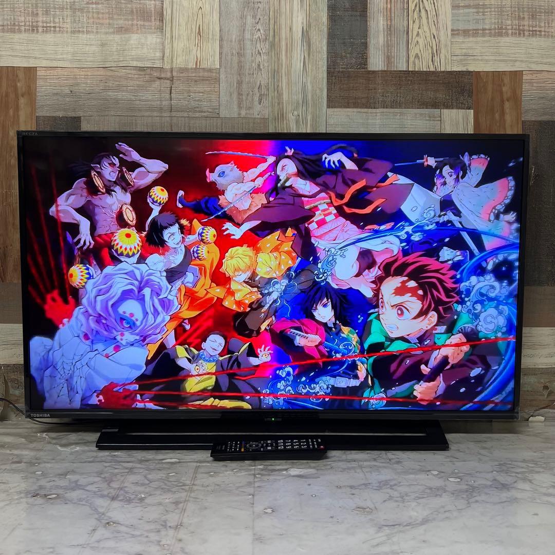 即日受渡❣️全国送料込東芝REGZA40型 液晶テレビ Wチューナー裏番組録画可