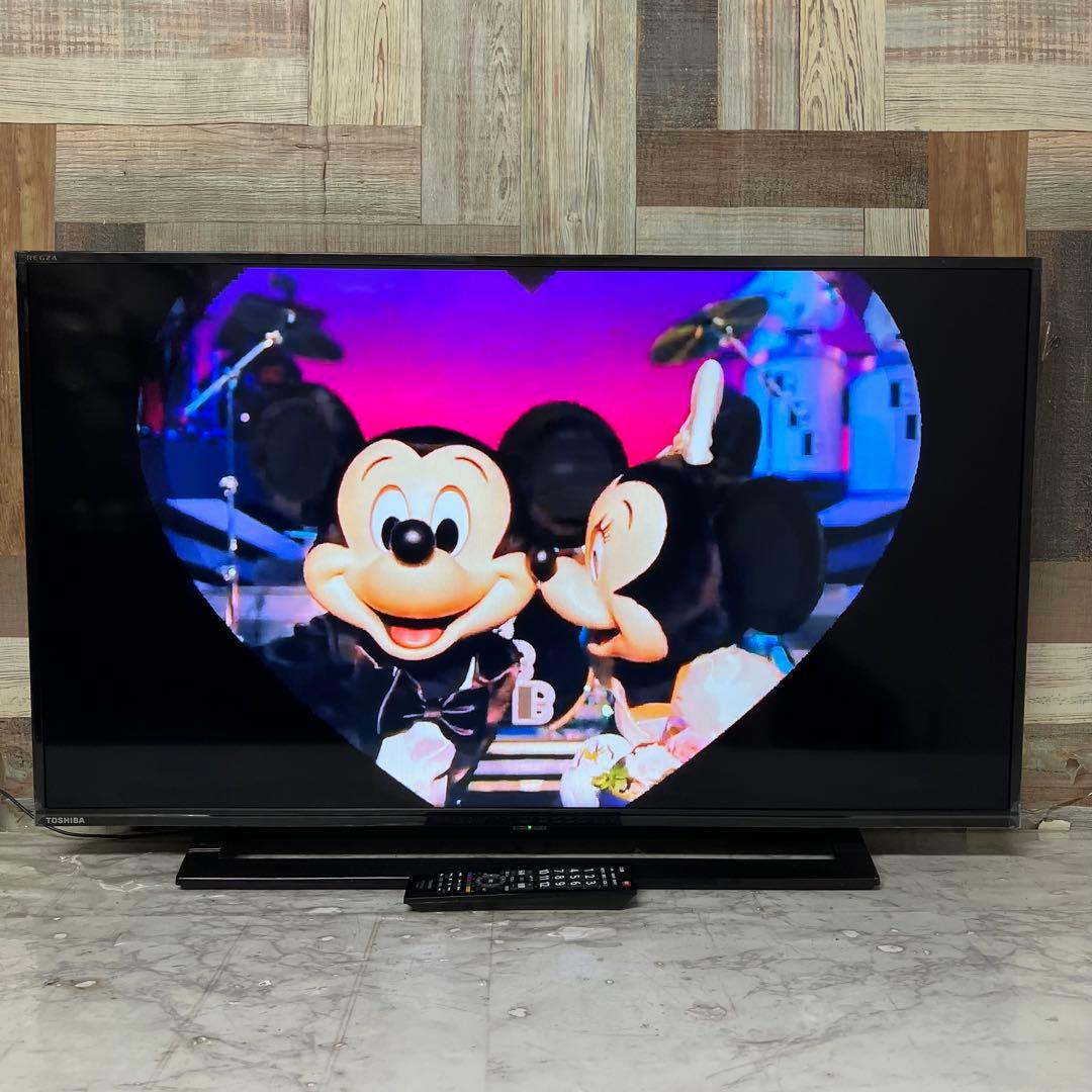 即日受渡❣️全国送料込東芝REGZA40型 液晶テレビ Wチューナー裏番組録画可