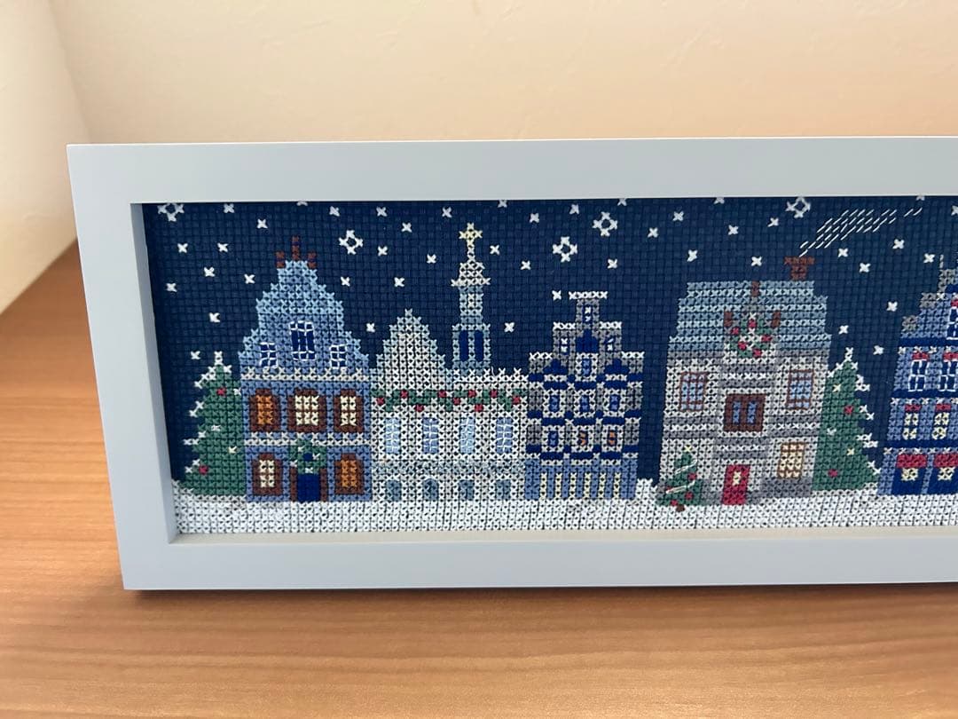 完成品　クロスステッチ　ホビーラホビーレ