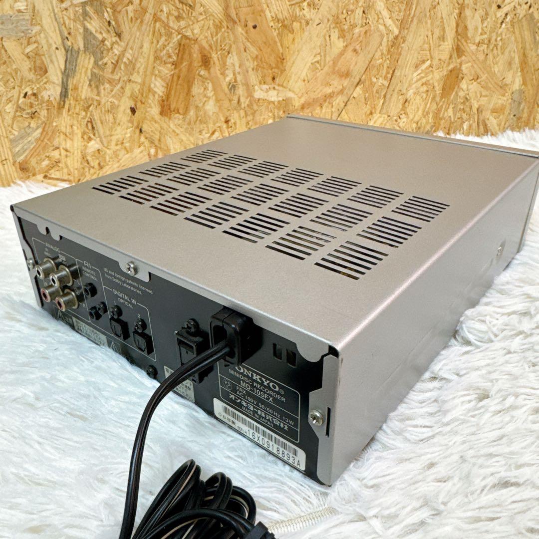 ONKYO オンキョー MD-105FX MDレコーダー 動作品