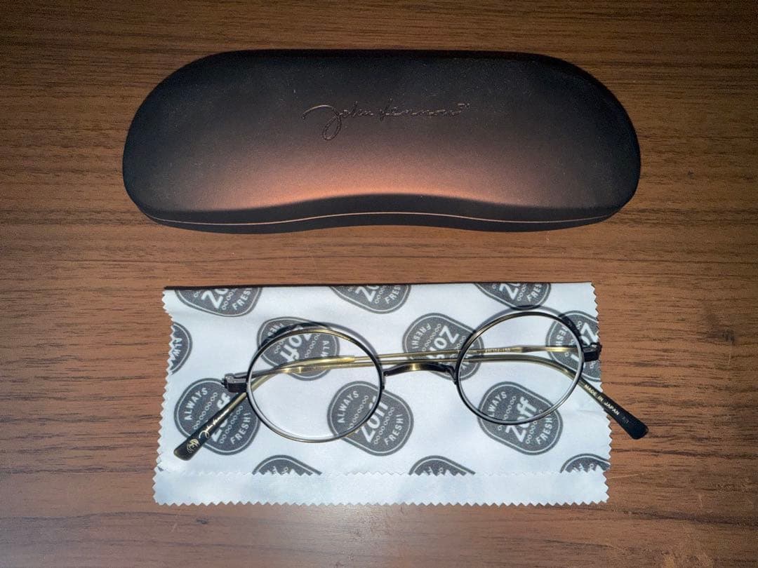 ジョンレノン jl-1086 3 アンティークゴールドメガネ めがね 眼鏡 伊達