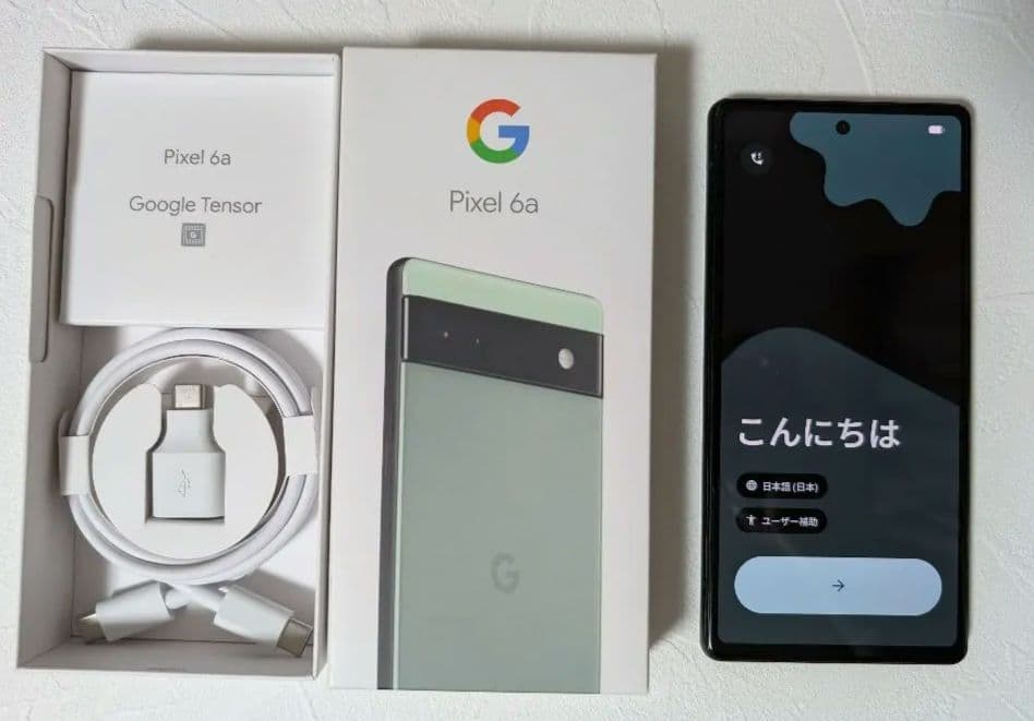 Google Pixel 6a 本体 128GB SIMフリー版◆セージ