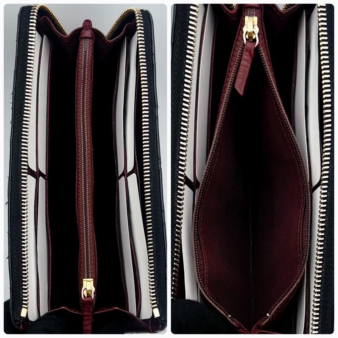 プレゼント用！開運財布！シャネル マトラッセ キャビア黒財布 正規保証2952.