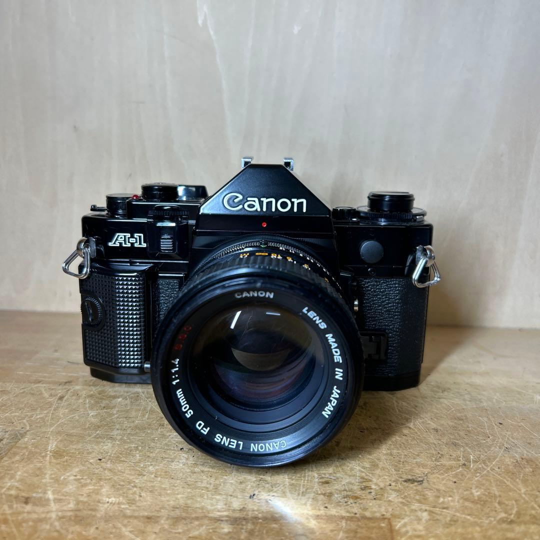 Canon A-1+FD 50mm f1.4 S.S.C 完動極美品