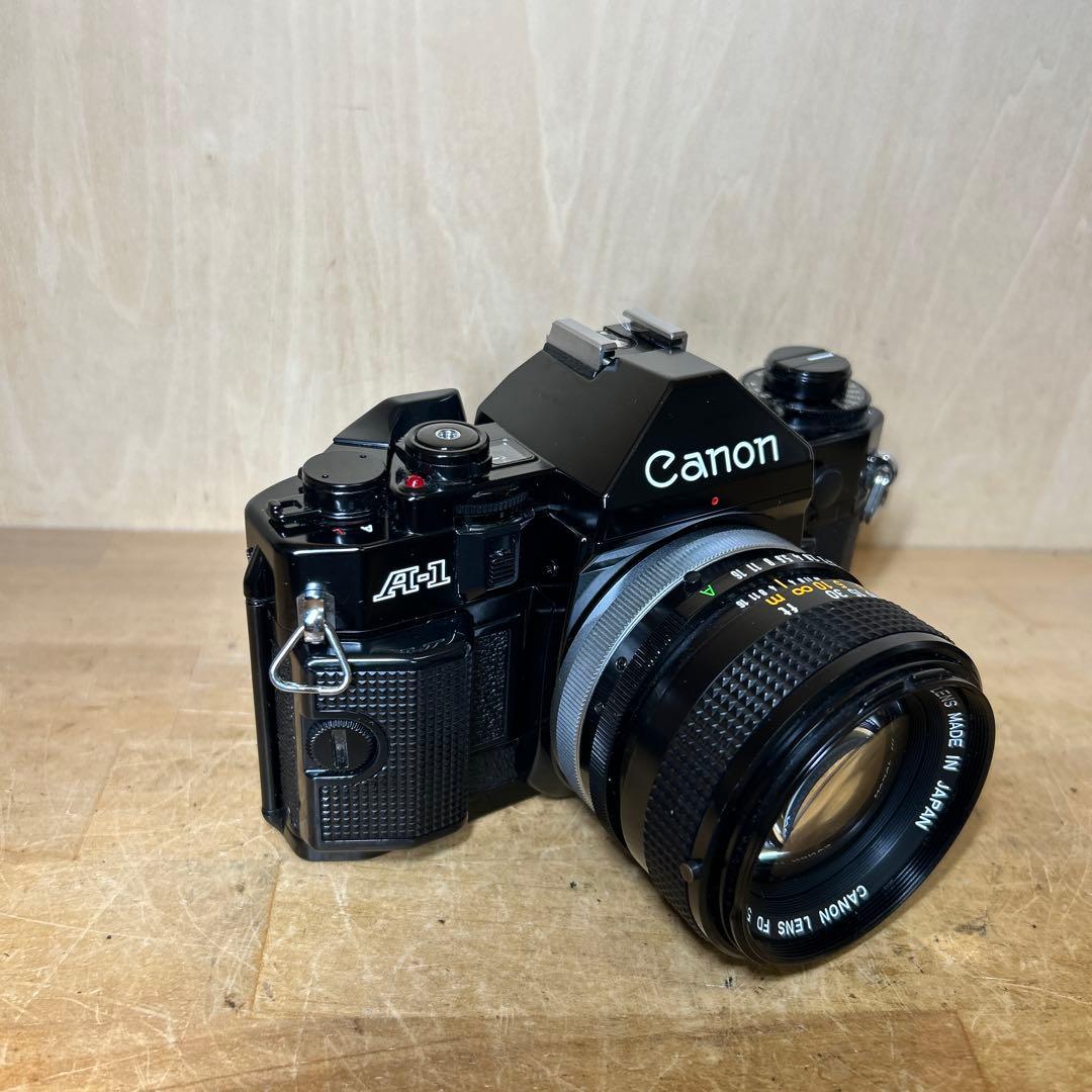 Canon A-1+FD 50mm f1.4 S.S.C 完動極美品