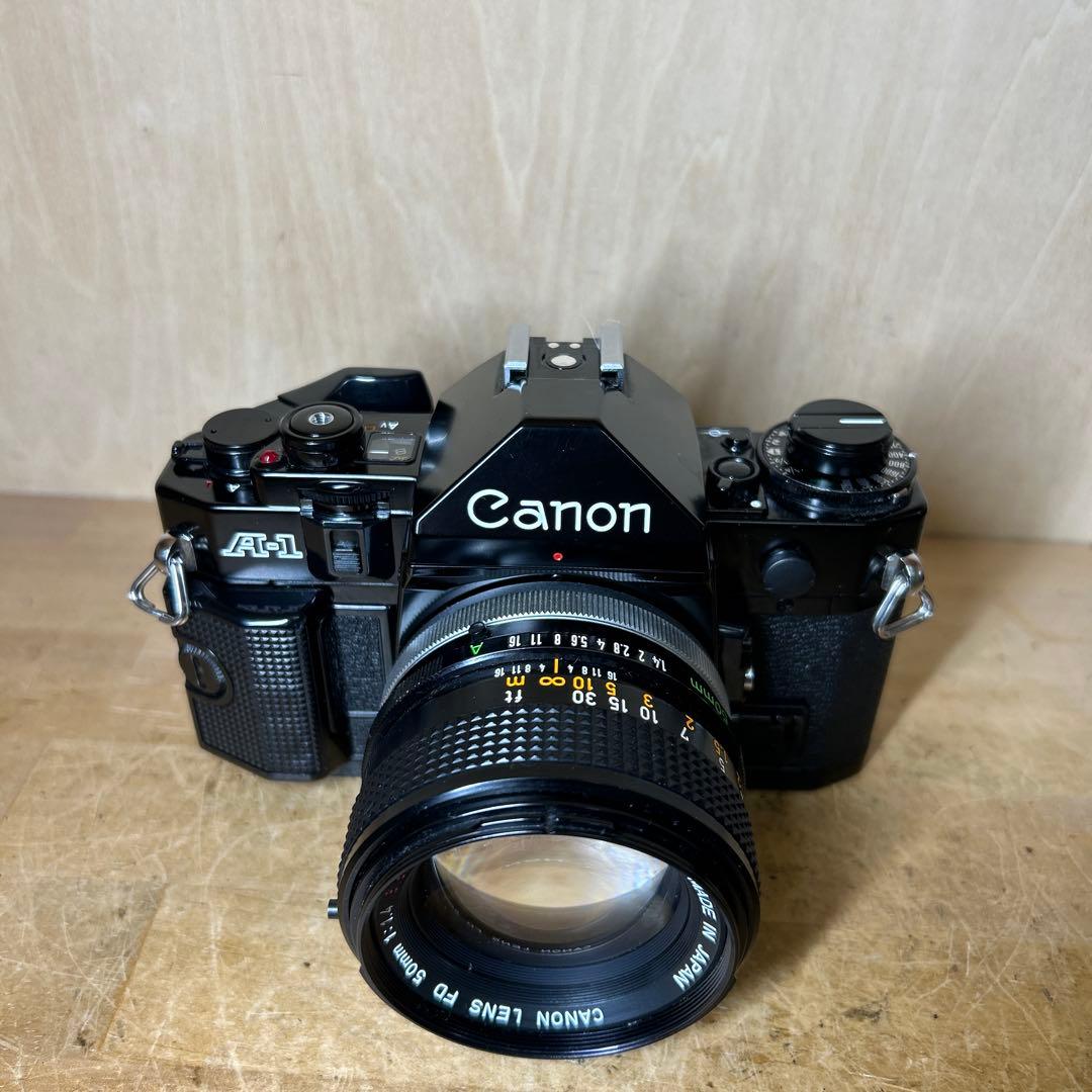 Canon A-1+FD 50mm f1.4 S.S.C 完動極美品