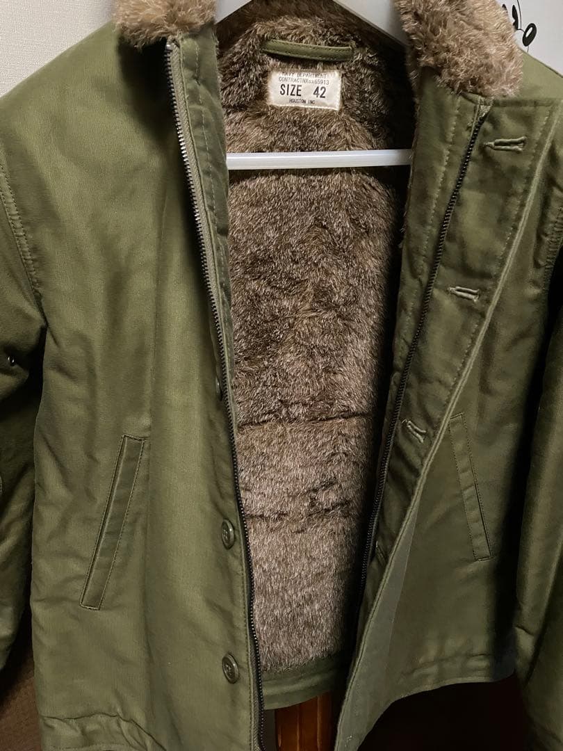 HOUSTON／ヒューストン N-１デッキジャケット　42