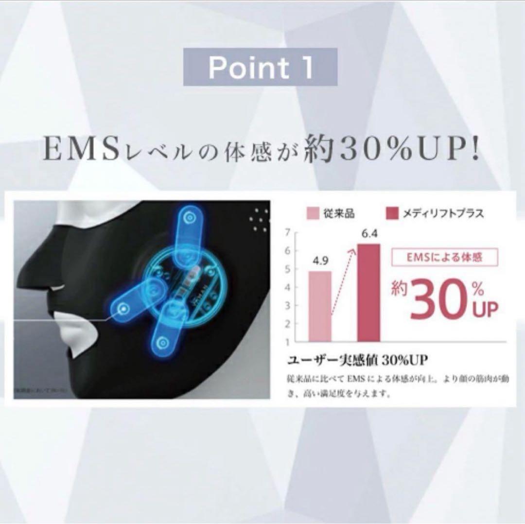 YA-MAN メディリフト プラス (美顔器) 専用ジェル付き EPM-18BB