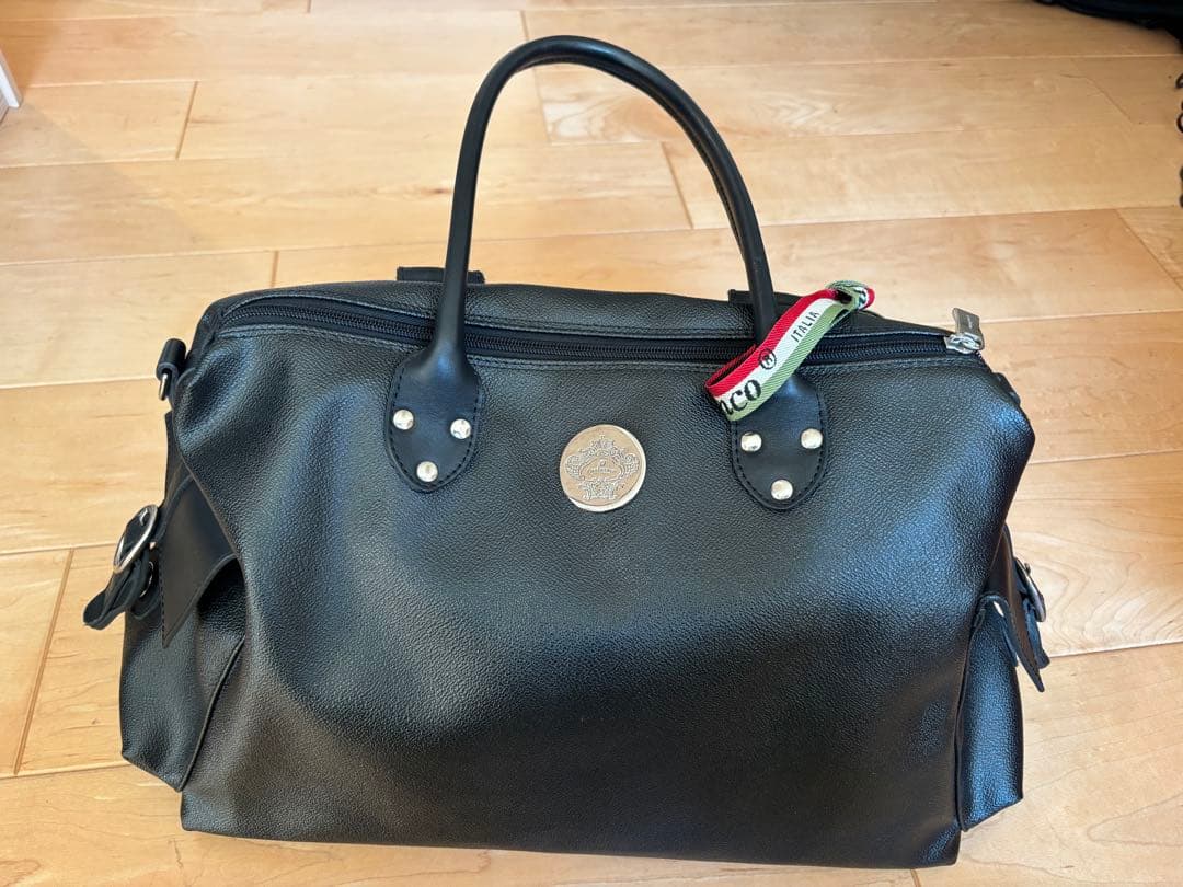 Orobianco ブラック ボストンバッグ　最終価格