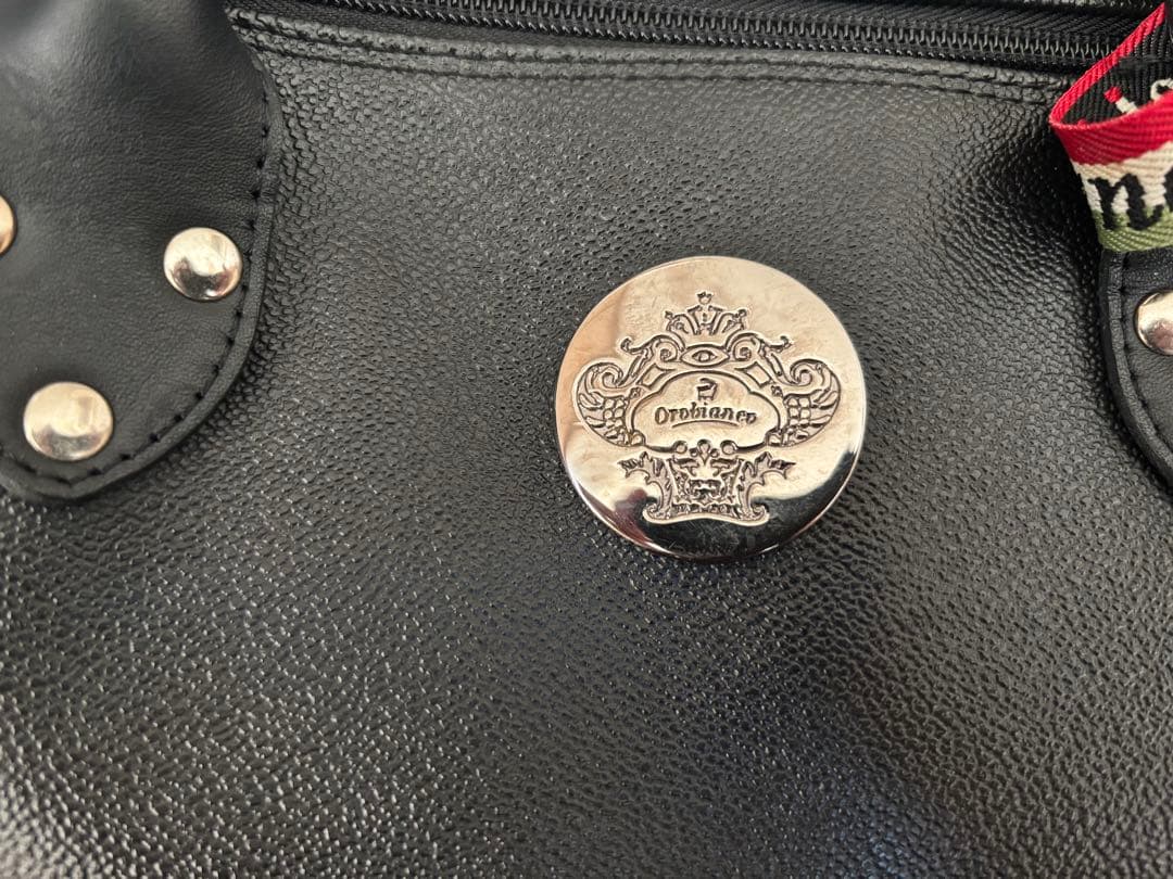 Orobianco ブラック ボストンバッグ　最終価格