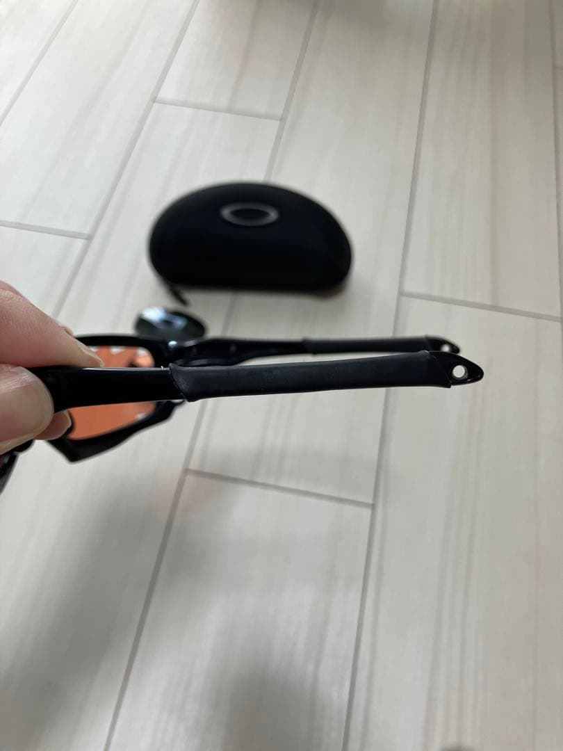 早い者勝ち！サングラス レーシングジャケットプリズムレンズオークリーブラック