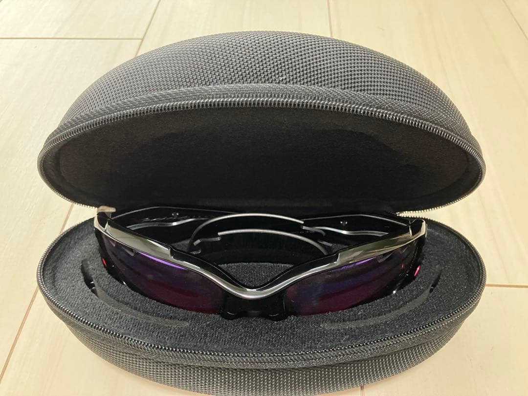 早い者勝ち！サングラス レーシングジャケットプリズムレンズオークリーブラック