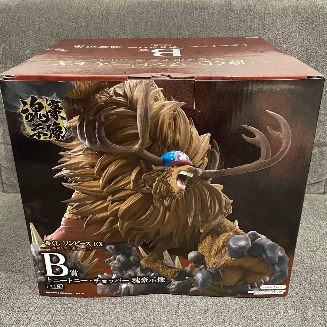 一番くじ　ワンピース　EX　悪魔を宿す者達　魂豪示像　B賞D賞セット