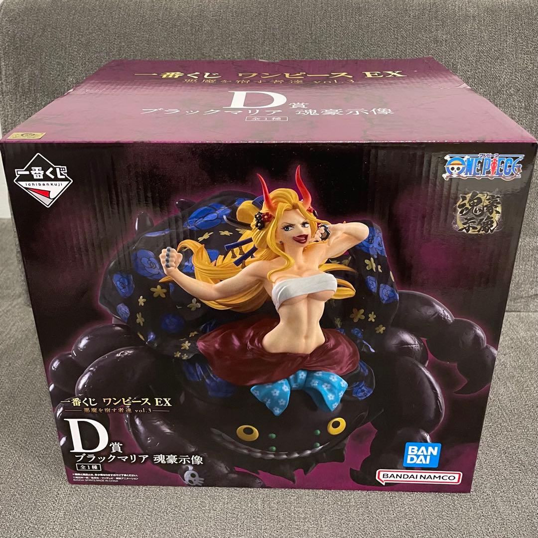 一番くじ　ワンピース　EX　悪魔を宿す者達　魂豪示像　B賞D賞セット