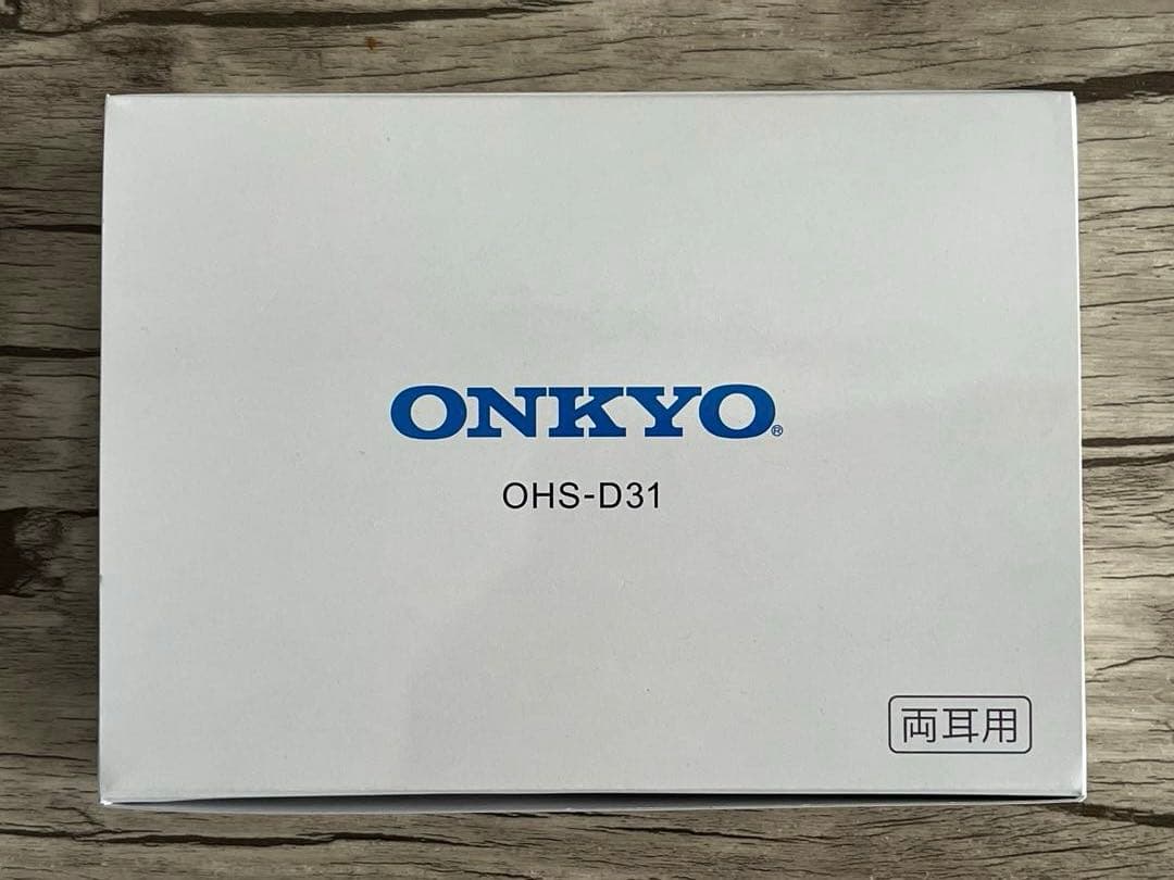 ONKYO オンキョー　集音器　OHS-D31 両耳用